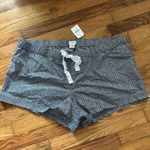 Nwt J. Crew sleep shorts